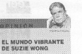 El mundo vibrante de Suzie Wong.