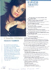 Espacio abierto [entrevista]