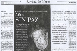 Años sin Paz