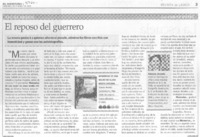 El reposo del guerrero