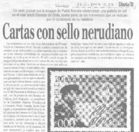 Cartas con sello nerudiano