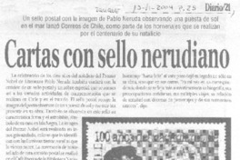 Cartas con sello nerudiano