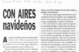 Con aires navideños