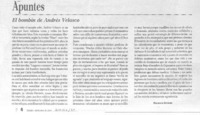 El Bombín de Andrés Velasco