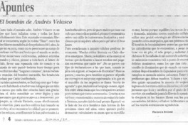 El Bombín de Andrés Velasco