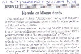 Neruda en idioma danés