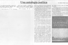 Una Antología poética
