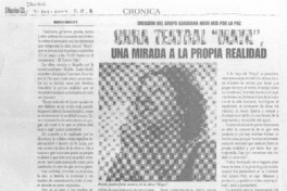 Obra teatral Maya" una mirada a la propia realidad