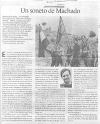 Un Soneto de Machado