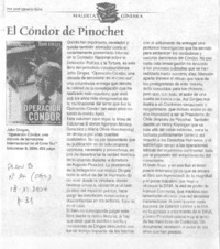 El Cóndorde Pinochet