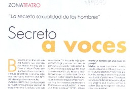 Secreto a voces
