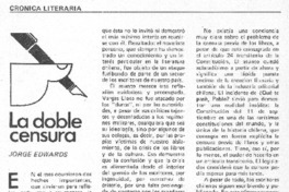 La doble censura