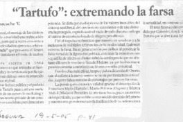 "Tartufo", extremando la farsa