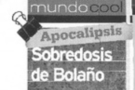Sobredosis de Bolaño
