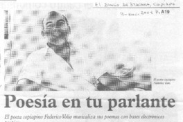Poesía en tu parlante