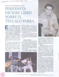 Periodista escribe libro sobre el Tío Lalo Parra