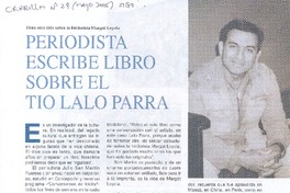 Periodista escribe libro sobre el Tío Lalo Parra