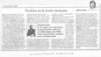 Perdidos en la noche mexicana