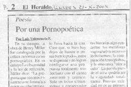 Por una pornopoética
