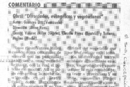 Divorciadas, evangélicas y vegetarianas