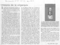 Historia de la oligarquía