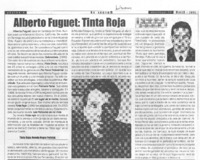 Alberto Fuguet: Tinta rojas