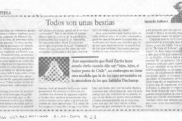 Todos son unas bestias