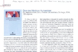 Grandes médicos humanistas