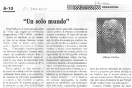 Un solo mundo