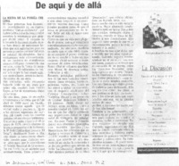 De aquí y de allá