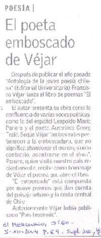 El Poeta emboscado de Véjar