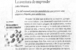 La Aventura de emprender