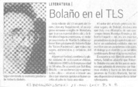 Bolaño en el TLS