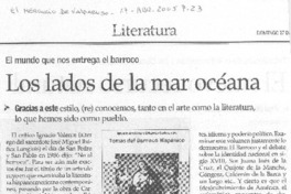 Los Lados de la mar océana