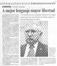 A mejor lenguaje mayor libertad