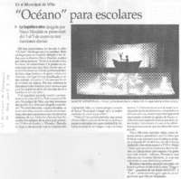 "Océano" para escolares