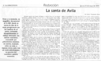 La santa de Ávila