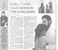 Rodin y Camille Claudel reviven en Chile su loca pasión