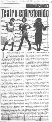 Teatro entretenido