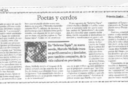 Poetas y cerdos