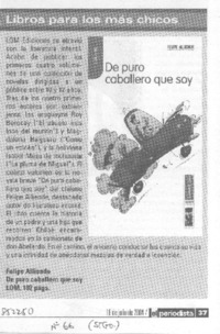 De puro caballero que soy