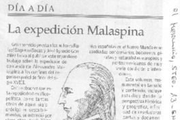 La expedición Malaspina
