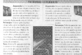 TRibunal literario