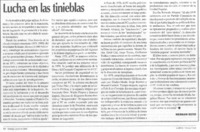 Lucha en las tinieblas