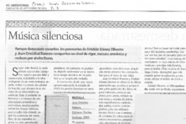 Música silenciosa