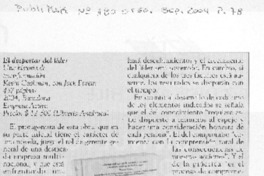 El despertar del líder