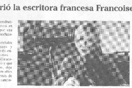 Murió la escritora francesa Francoise Sagan