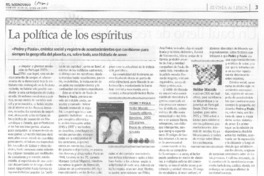 La política de los espíritus