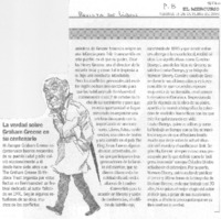 La Verdad sobre Graham Greene en su centenario