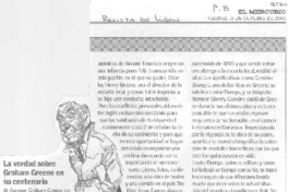 La Verdad sobre Graham Greene en su centenario